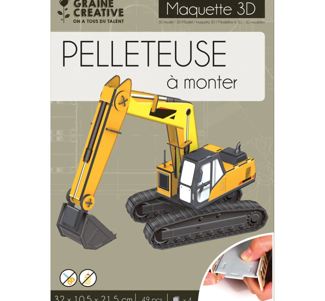 Graine Creative Bastelsets>3D Modell