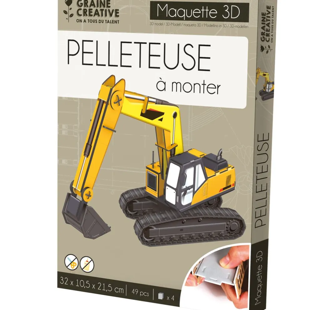 Graine Creative Bastelsets>3D Modell