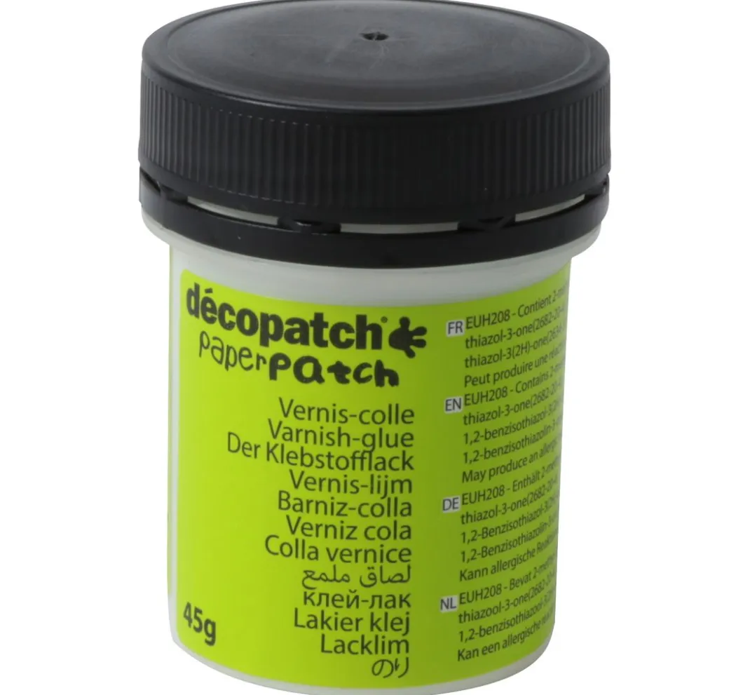 Kinder décopatch Papier-Bastelsets|Décopatch>Kit Mini "Elefant"