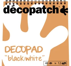 décopatch Décopatch|Décopatch-Papier>Papierblock "Decopad Black and White"