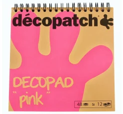 décopatch Décopatch-Papier|Décopatch>Papierblock "Decopad Pink"
