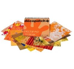 décopatch Décopatch|Décopatch-Papier>Papierblock "Decopad Orange"
