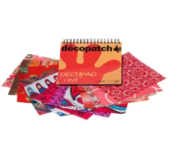 décopatch Décopatch-Papier|Décopatch>Papierblock "Decopad Red"