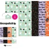 décopatch Décopatch|Décopatch-Papier>Pocket Hot-Foil Collection "Halloween Spinnen und Fledermäuse"