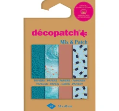 décopatch Décopatch>Pocket Hot-Foil Collection Mix and Patch "Post für Dich"