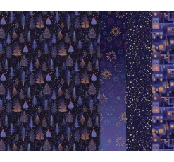 décopatch Décopatch>Pocket Hot-Foil Collection Mix and Patch "Weihnachtsabend"
