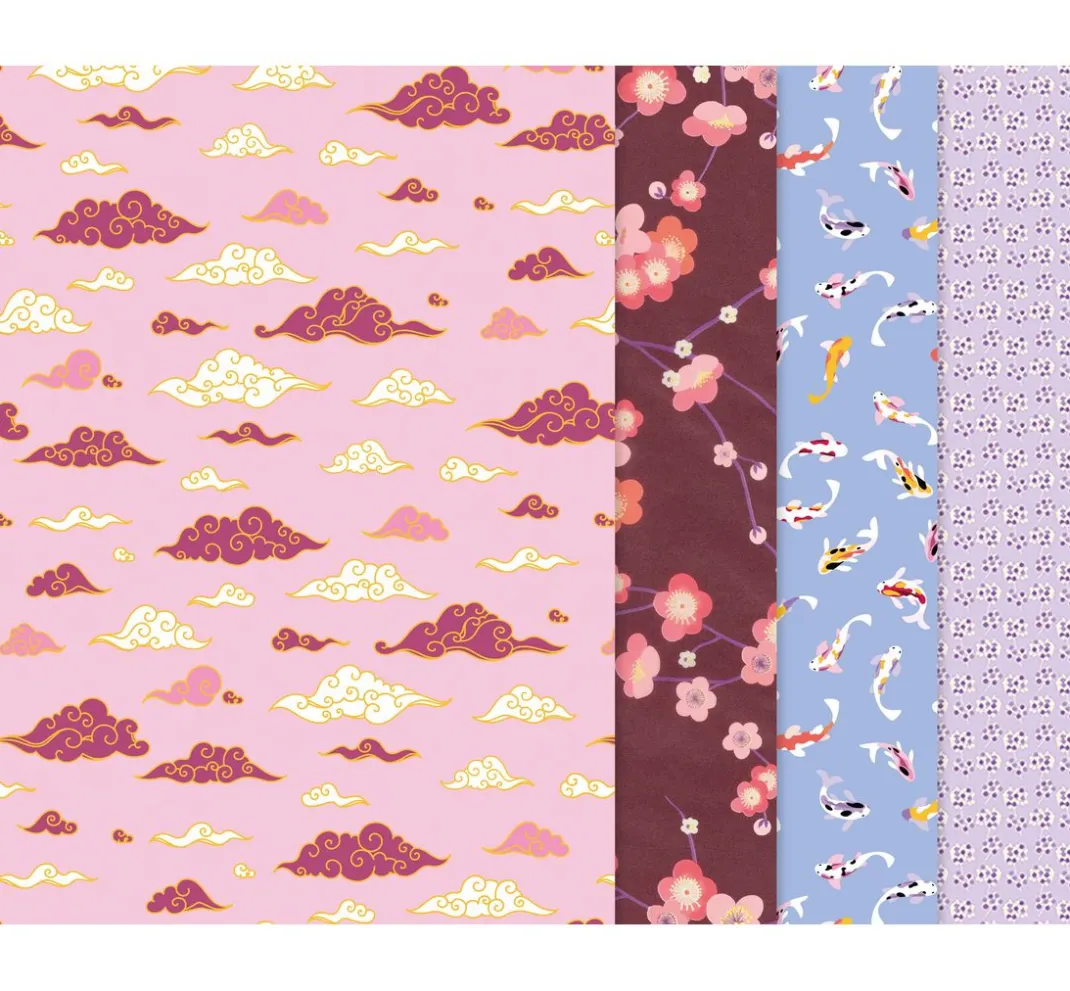 décopatch Décopatch>Pocket Hot-Foil Collection Mix and Patch "Reise nach Japan"