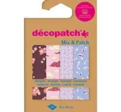 décopatch Décopatch>Pocket Hot-Foil Collection Mix and Patch "Reise nach Japan"