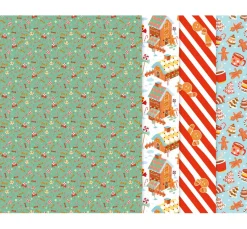 décopatch Décopatch>Pocket Hot-Foil Collection Mix and Patch "Weihnachtsbäckerei"