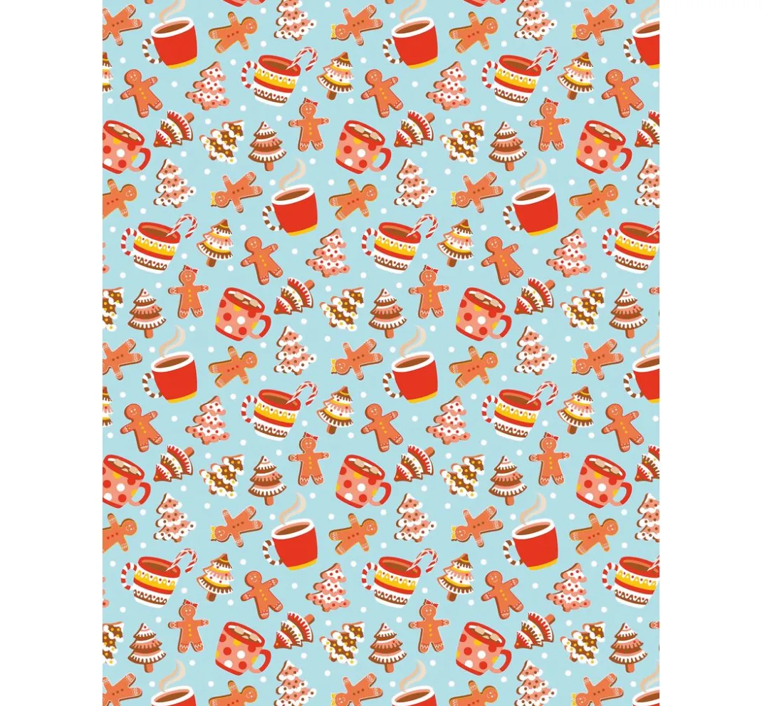 décopatch Décopatch>Pocket Hot-Foil Collection Mix and Patch "Weihnachtsbäckerei"