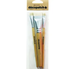 décopatch Décopatch|Pinsel>Seiden-Borstenpinsel, 3-er Set