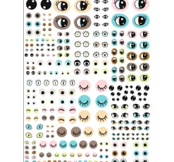 décopatch Décopatch-Papier>-Papier "Augen-Pastell"