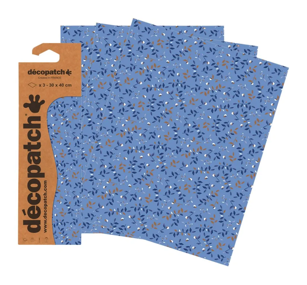 décopatch Décopatch-Papier|Décopatch>-Papier "Blätterzweige"