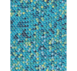 décopatch Décopatch-Papier>-Papier "Fischschuppen", 3 Stück