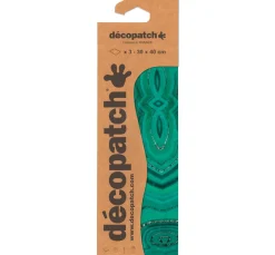 décopatch Décopatch|Seidenpapier & Strohseide>-Papier "Marmor-Ocean"
