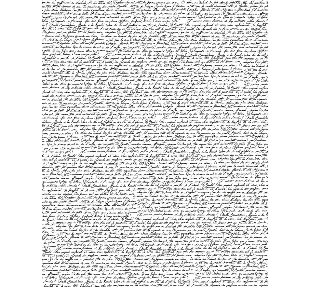décopatch Décopatch>-Papier "Schrift"