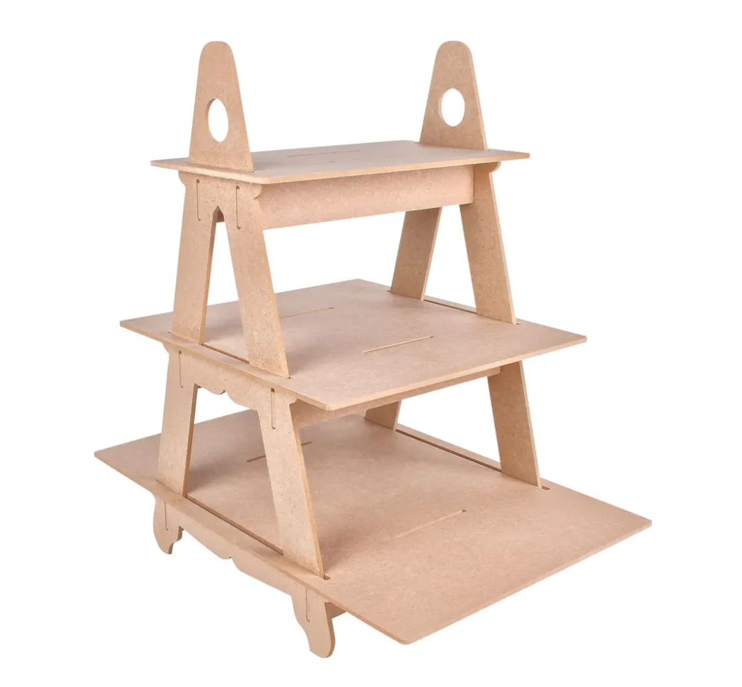 Pronty Crafts Brandmalerei|Holz, Mdf & Pappmaché>Deko- Pflanzentreppe