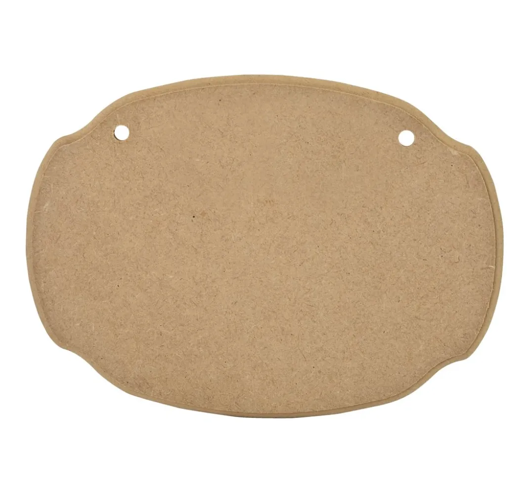Pronty Crafts Brandmalerei|Holz, Mdf & Pappmaché>Deko-Schild "Klassik", MDF-Holz