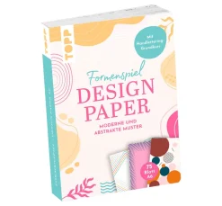 Topp Papier-Bastelsets|Farb- & Motivblöcke>Design Paper A6 "Formenspiel"