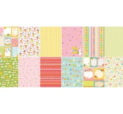 folia Farb- & Motivblöcke|Scrapbooking>Designpapierblock "Frühjahr / Ostern"