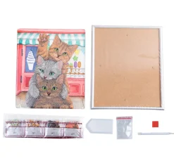 Craft Buddy Diamond Painting>Diamond Painting "Picture Frame Crystal Art"