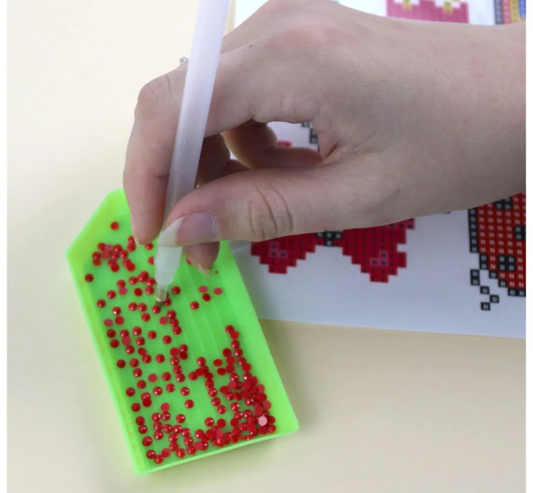 Kinder PRACHT Papier-Bastelsets|Diamond Karten & -Sticker>Diamond Painting Sticker Bastelset "Dinos"