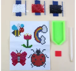 Kinder PRACHT Deko-Bastelsets|Diamond Karten & -Sticker><noscript><img width=