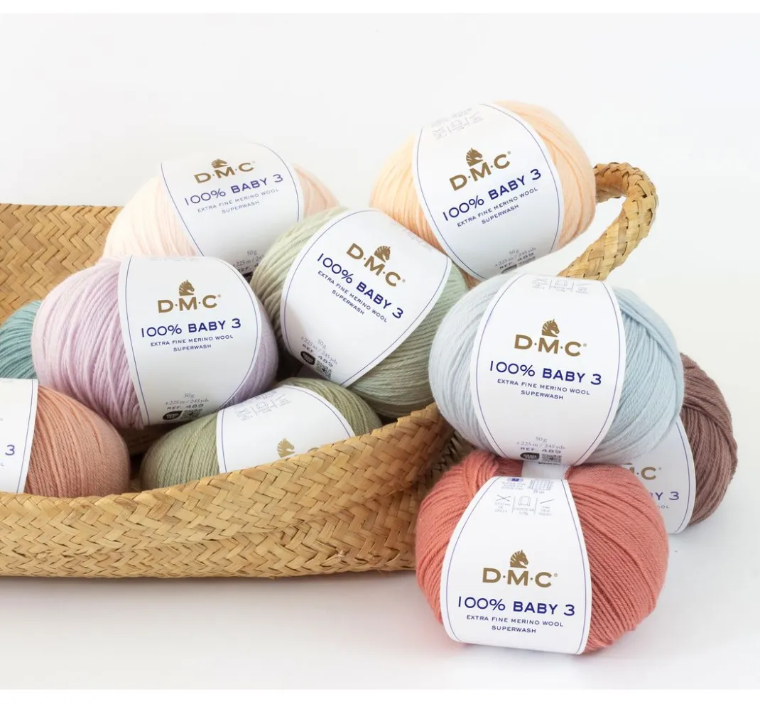 DMC Schurwolle|Merinowolle>100 % Baby Merino