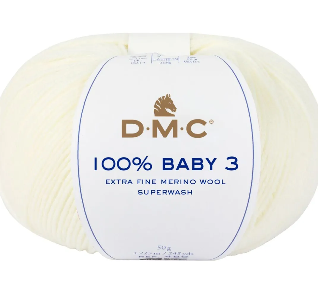 DMC Schurwolle|Merinowolle>100 % Baby Merino
