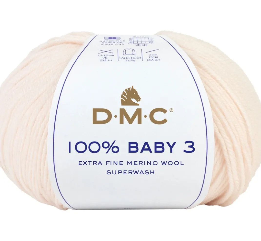 DMC Schurwolle|Merinowolle>100 % Baby Merino