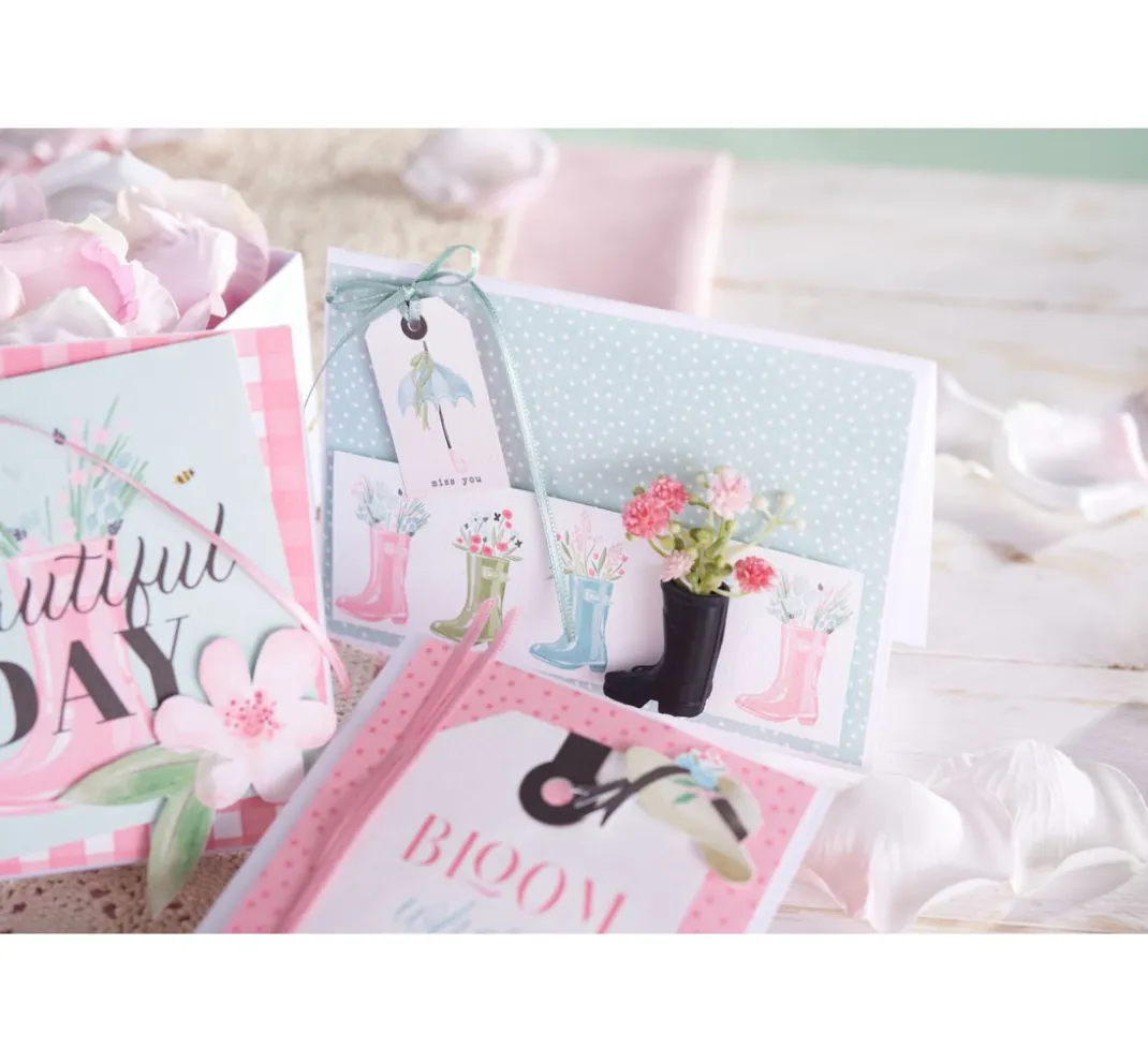 Craft UK Limited Kartengestaltung|Karten & Umschläge>Doppelkarten mit Umschlägen "DIN A6", 50 Stück
