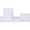 Craft UK Limited Karten & Umschläge|Kartengestaltung>Doppelkarten mit Umschlägen "Wellenrand", 12,5 x 12,5 cm, 50 Stück