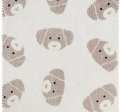 VBS Marktplatz Fleecestoff|Stoff Meterware>Double-Fleece-Stoff "Cute Dog"