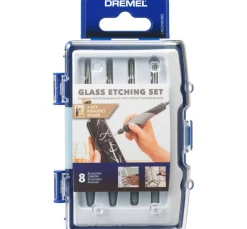 DREMEL Laubsägen|Glasgravur>682 Glasgravurset