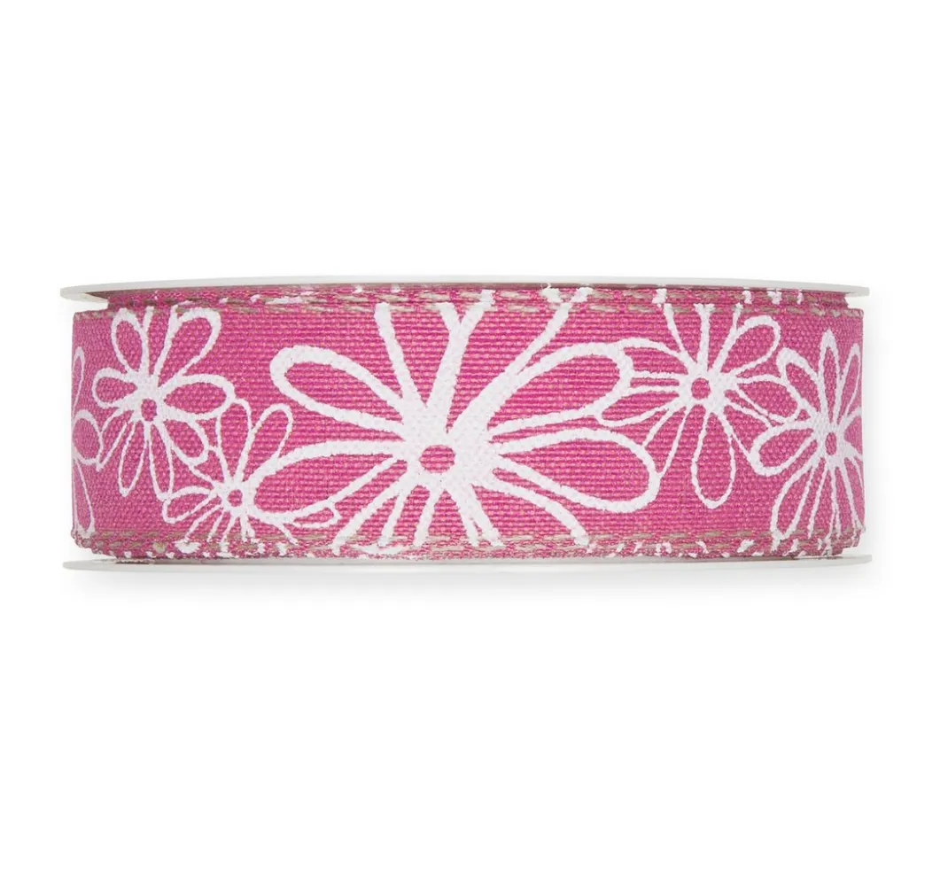 HALBACH Schleifenband|Geschenk- & Ringelband>Druckband "Blüten"