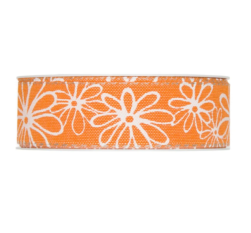 HALBACH Schleifenband|Geschenk- & Ringelband>Druckband "Blüten"
