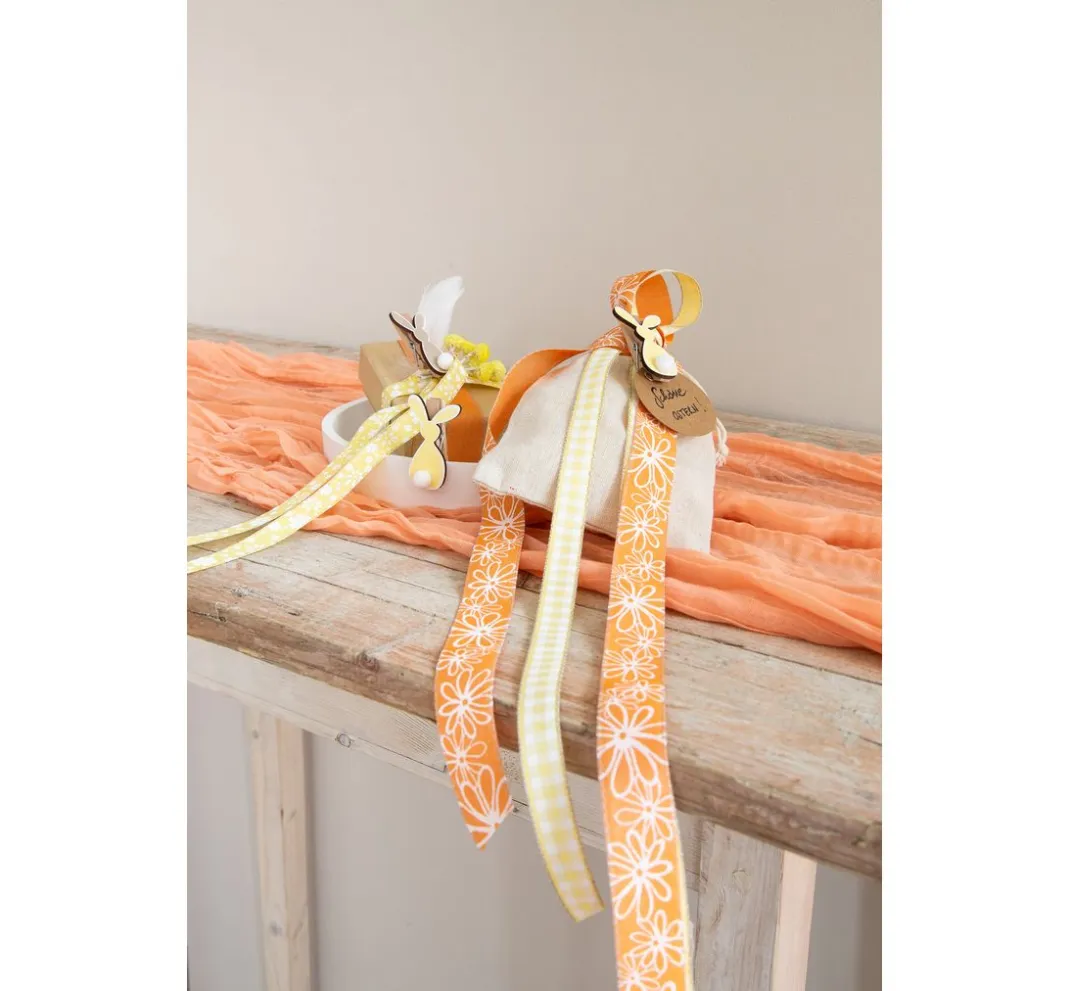 HALBACH Schleifenband|Geschenk- & Ringelband>Druckband "Blüten"