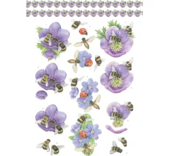 FINDit 3D-Motivbögen|Kartengestaltung>3D-Stanzbogenbuch "Spring Animals"
