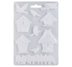 Kinder Stamperia Modellier-Werkzeuge|Weiteres>3D-Texturmatte "Garden - Nistkasten"