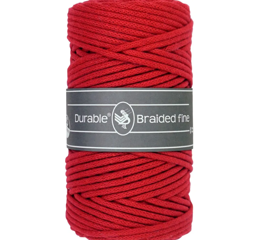 Durable Häkeln|Dicke Wolle>Braided Fine, 3 mm
