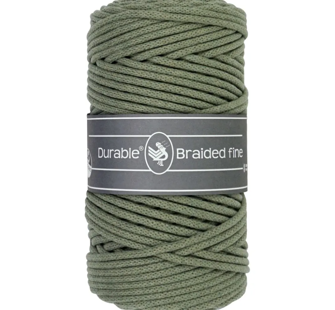 Durable Häkeln|Dicke Wolle>Braided Fine, 3 mm