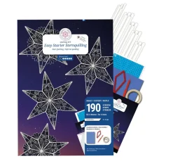 papier+ideen Quilling|Papier-Bastelsets>Easy Starter Quilling-Set "Stars"