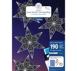 papier+ideen Quilling|Papier-Bastelsets>Easy Starter Quilling-Set "Stars"