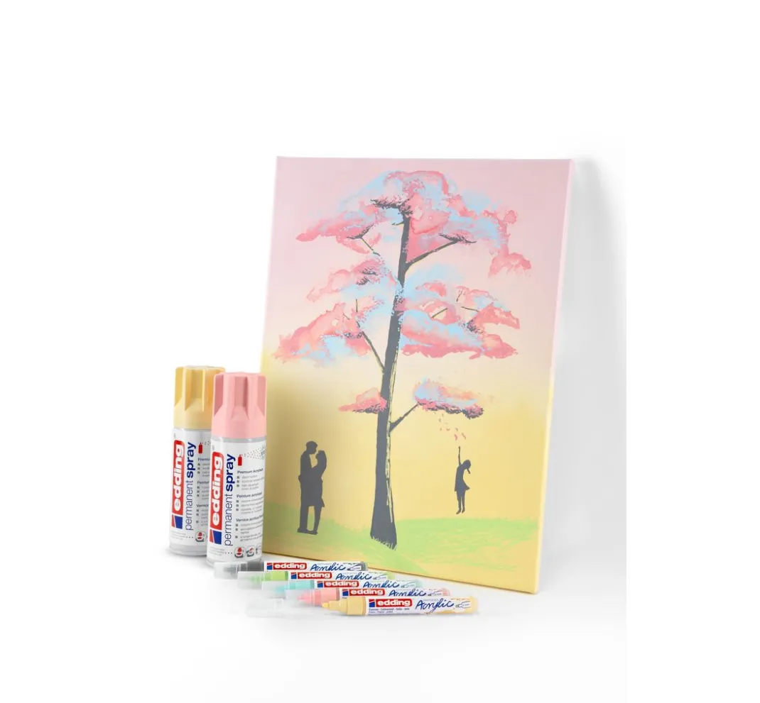 edding Stifte|Künstlerfarbe>5400 Acrylic "Acryl 3D - Double Liner"