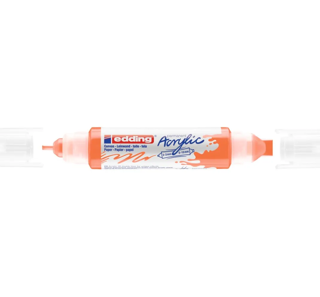 edding Stifte|Künstlerfarbe>5400 Acrylic "Acryl 3D - Double Liner"
