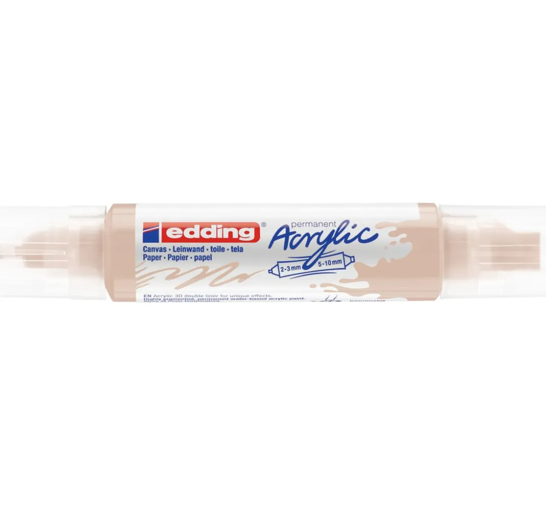 edding Stifte|Künstlerfarbe>5400 Acrylic "Acryl 3D - Double Liner"
