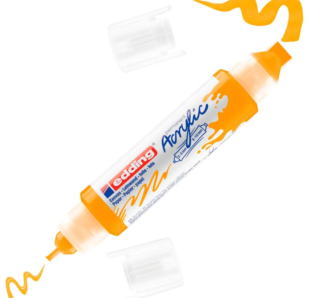 edding Stifte|Künstlerfarbe>5400 Acrylic "Acryl 3D - Double Liner"