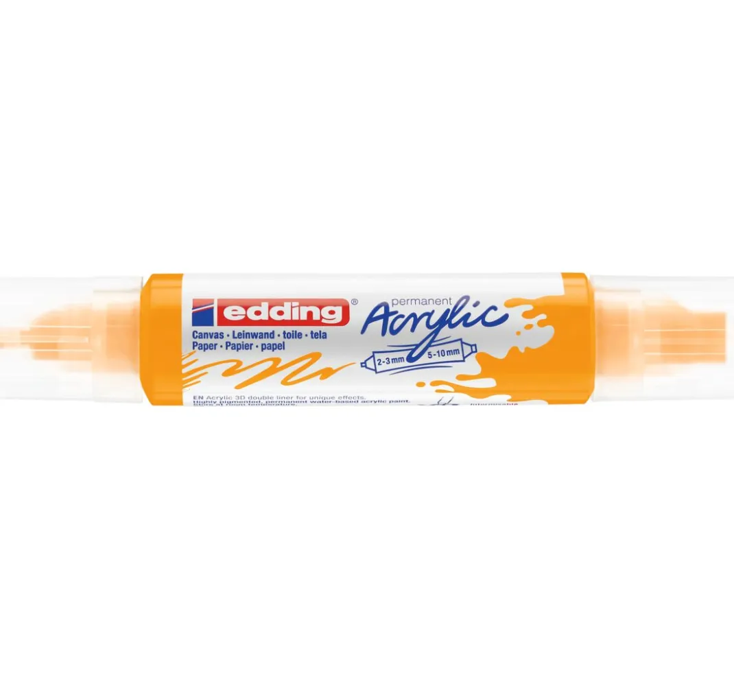 edding Stifte|Künstlerfarbe>5400 Acrylic "Acryl 3D - Double Liner"