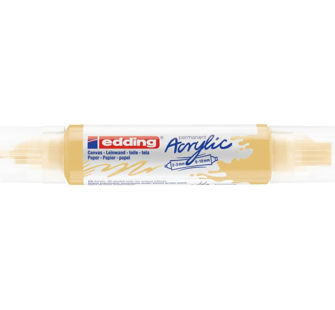edding Stifte|Künstlerfarbe>5400 Acrylic "Acryl 3D - Double Liner"