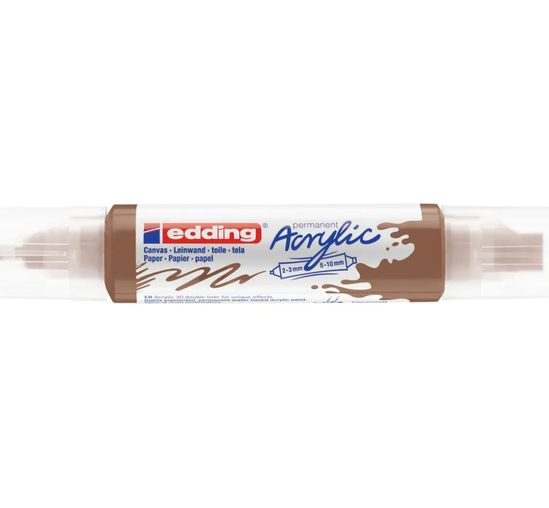 edding Stifte|Künstlerfarbe>5400 Acrylic "Acryl 3D - Double Liner"